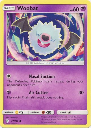 Cosmic Eclipse - 087/236 - Woobat