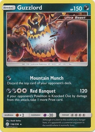 Cosmic Eclipse - 136/236 - Guzzlord (Holo)