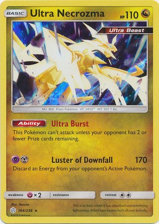 Cosmic Eclipse - 164/236 - Ultra Necrozma (Holo)