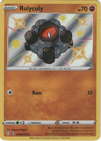 Karta Pokémon - Shining Fates - SV067/SV122 - Rolycoly