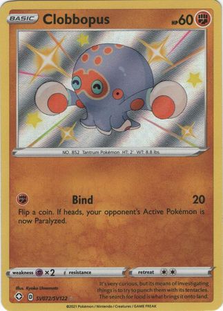 Karta Pokémon - Shining Fates - SV072/SV122 - Clobbopus