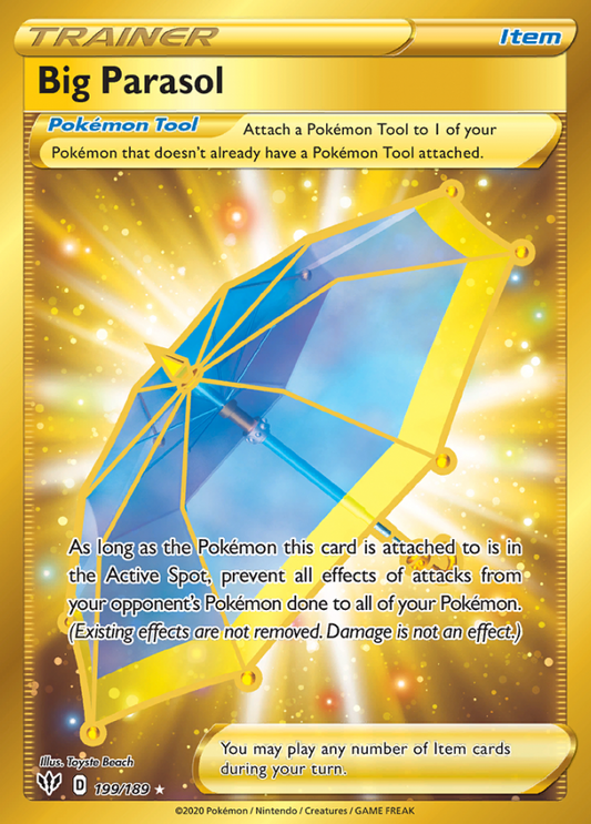 Darkness Ablaze - 199/189 - Big Parasol (złota)