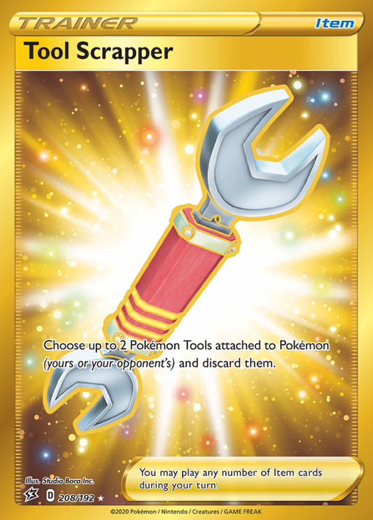 Karta Pokémon - Rebel Clash - 208/192 - Tool Scrapper (złota)