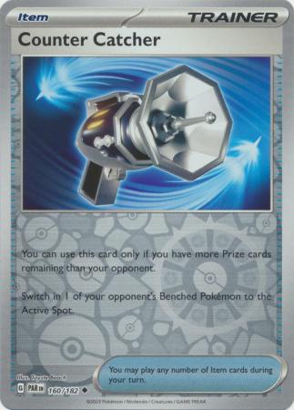 Karta Pokémon - Paradox Rift - 160/182 - Counter Catcher (Reverse Holo)