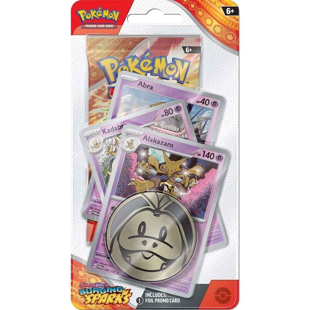 Pokemon: Surging Sparks - Premium Checklane - Alakazam