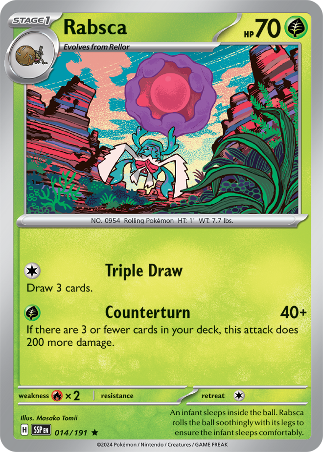 Surging Sparks - 014/191 - Rabsca (Holo)