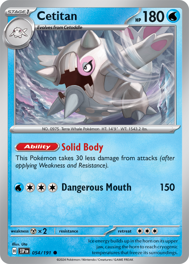 Surging Sparks - 054/191 - Cetitan