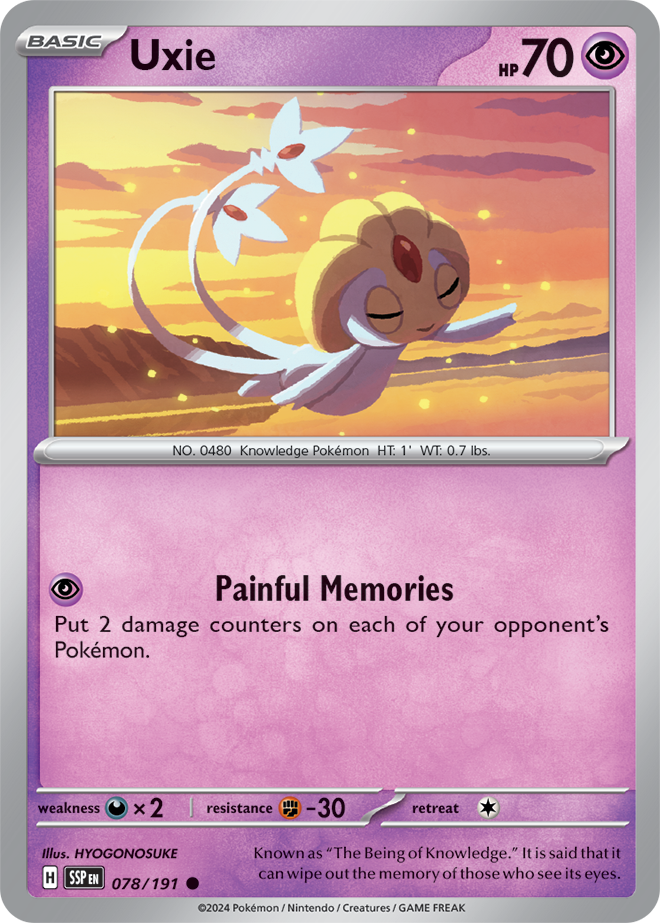 Surging Sparks - 078/191 - Uxie