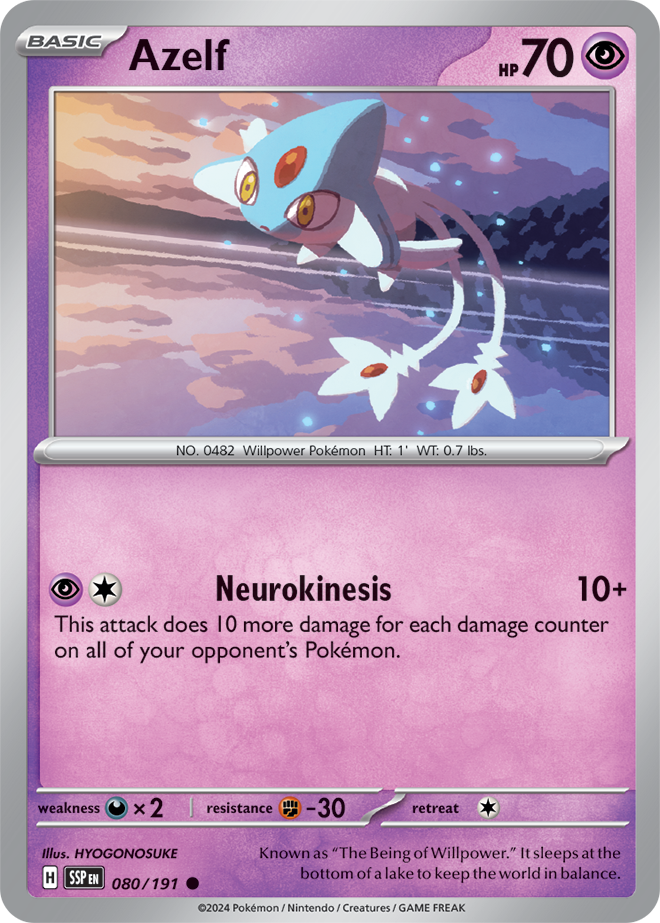 Surging Sparks - 080/191 - Azelf