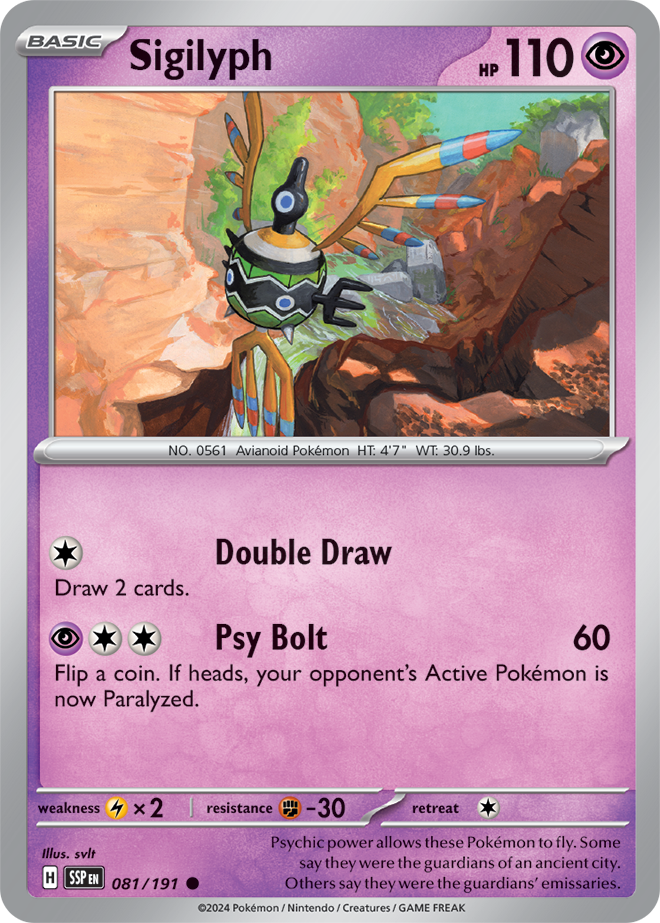 Surging Sparks - 081/191 - Sigilyph