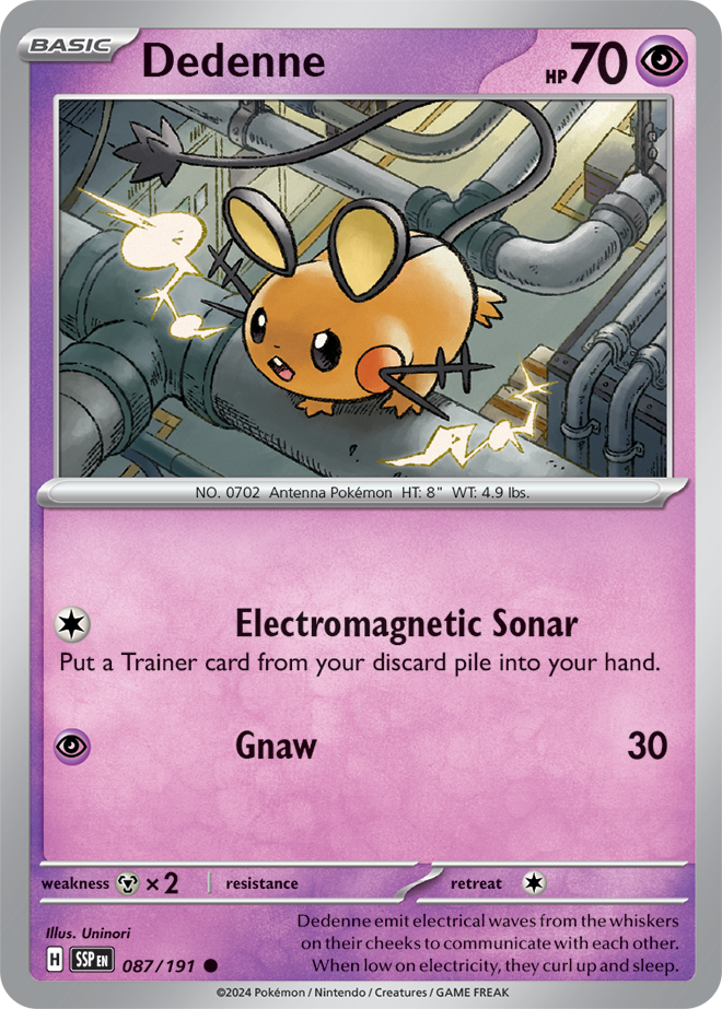 Surging Sparks - 087/191 - Dedenne