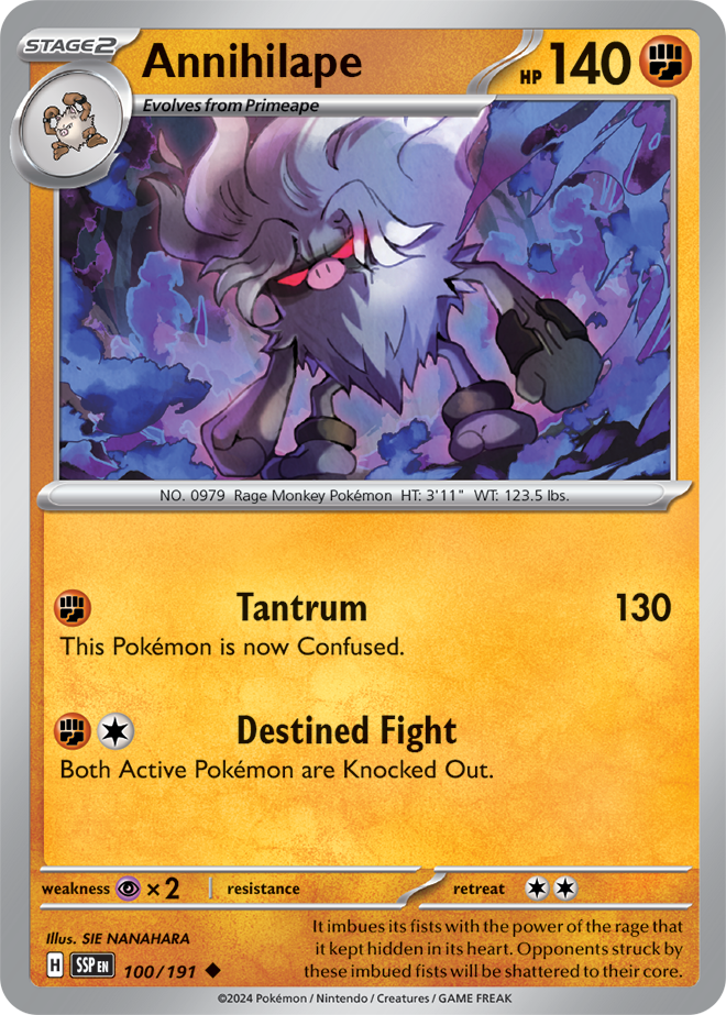 Surging Sparks - 100/191 - Annihilape
