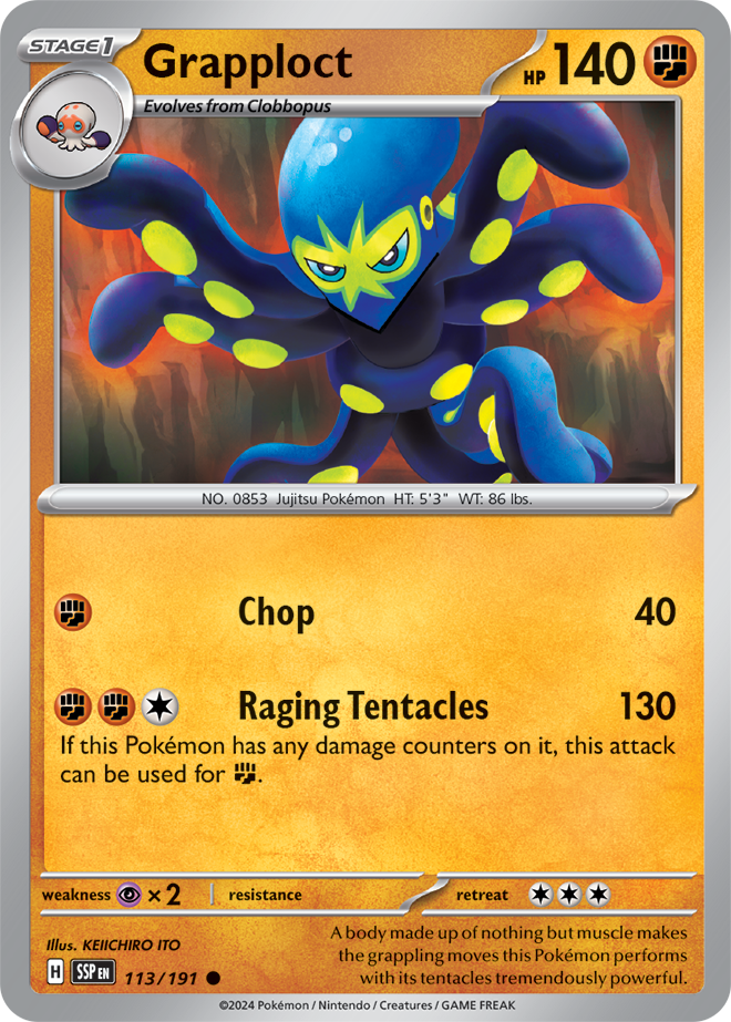 Surging Sparks - 113/191 - Grapploct