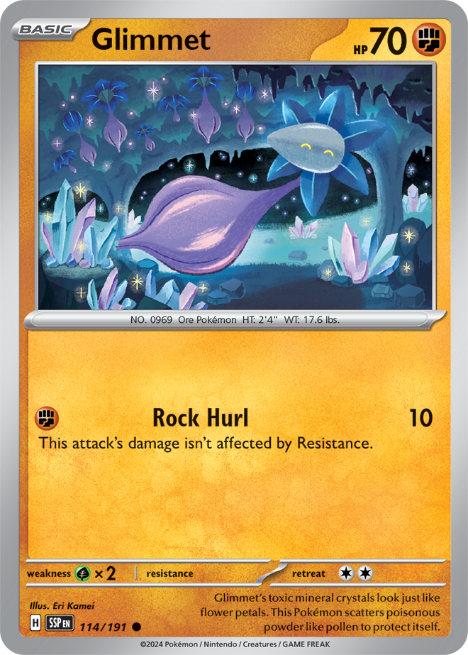 Surging Sparks - 114/191 - Glimmet