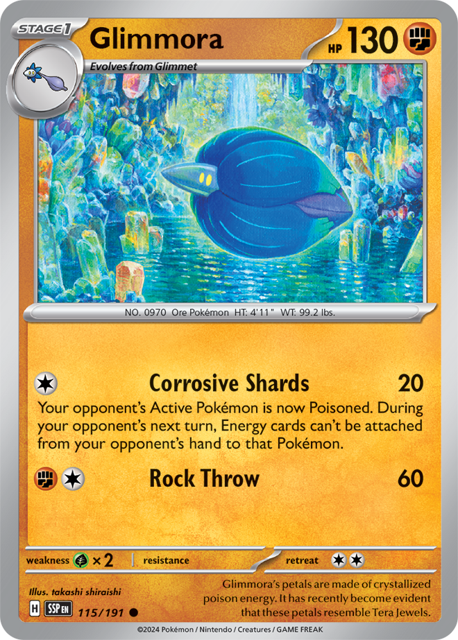 Surging Sparks - 115/191 - Glimmora
