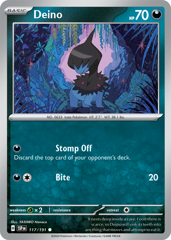 Surging Sparks - 117/191 - Deino