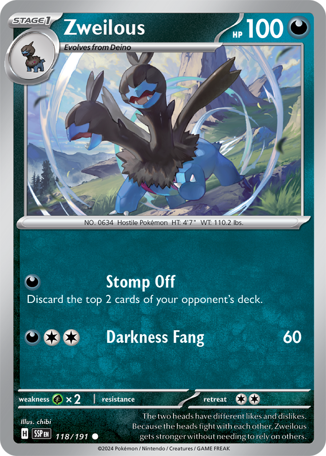 Surging Sparks - 118/191 - Zweilous