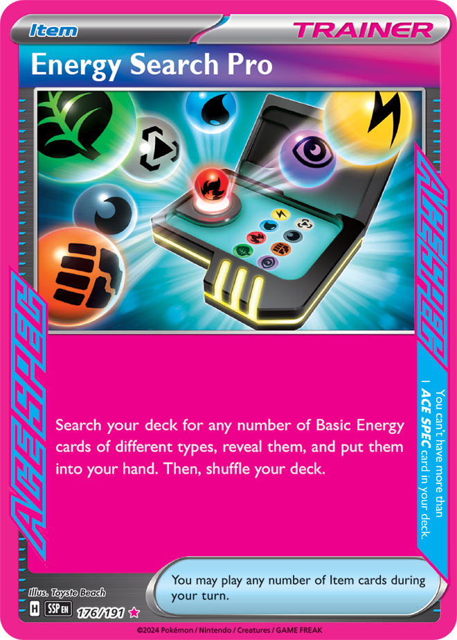 Surging Sparks - 176/191 - Energy Search Pro