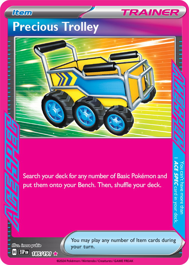 Surging Sparks - 185/191 - Precious Trolley