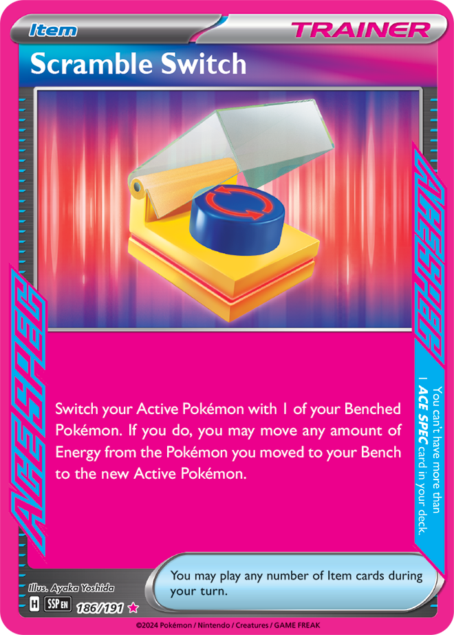 Surging Sparks - 186/191 - Scramble Switch