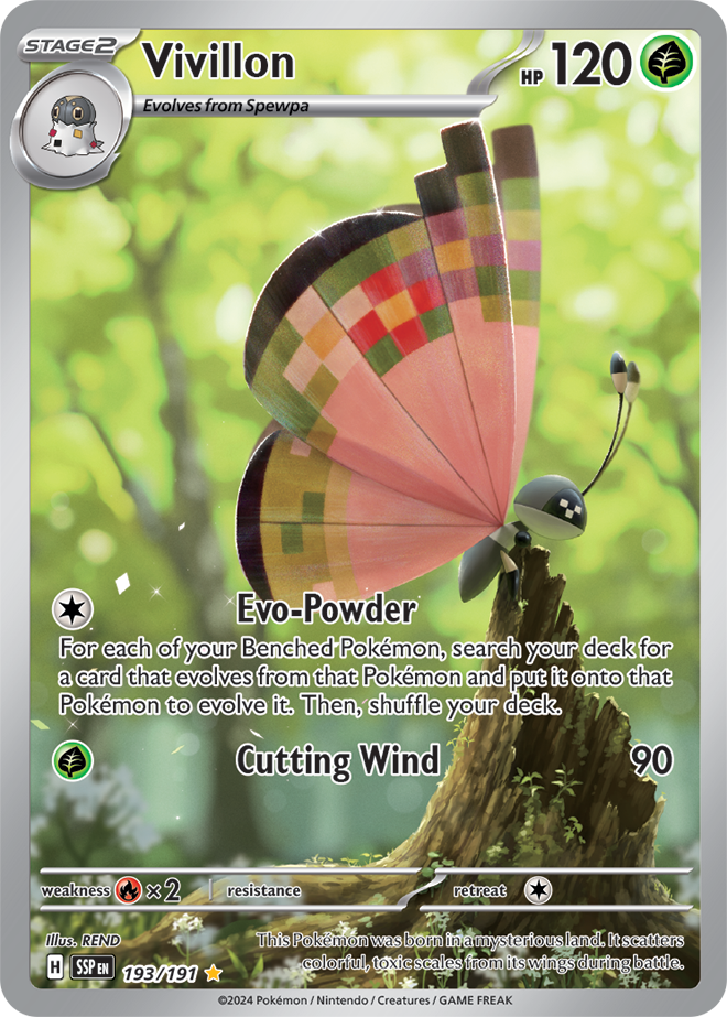 Surging Sparks - 193/191 - Vivillon