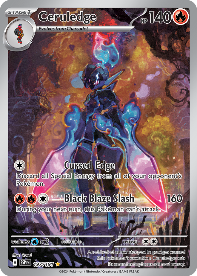 Surging Sparks - 197/191 - Ceruledge