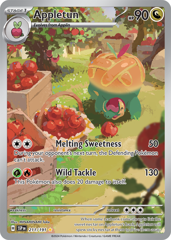 Surging Sparks - 211/191 - Appletun
