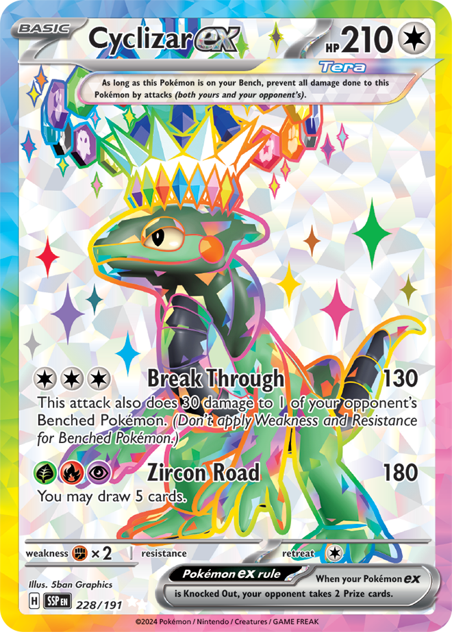 Surging Sparks - 228/191 - Cyclizar ex