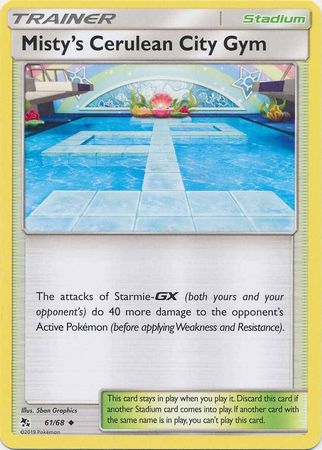 Hidden Fates - 061/068 - Misty's Cerulean City Gym