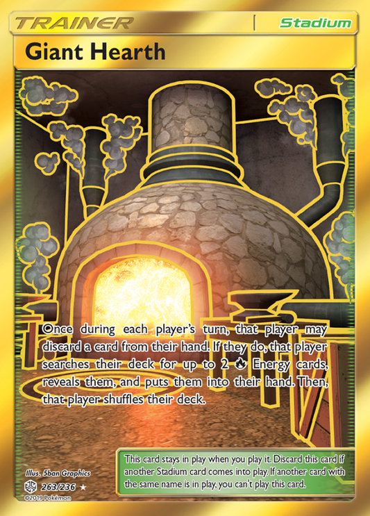 Cosmic Eclipse - 263/236 - Giant Hearth (złota)
