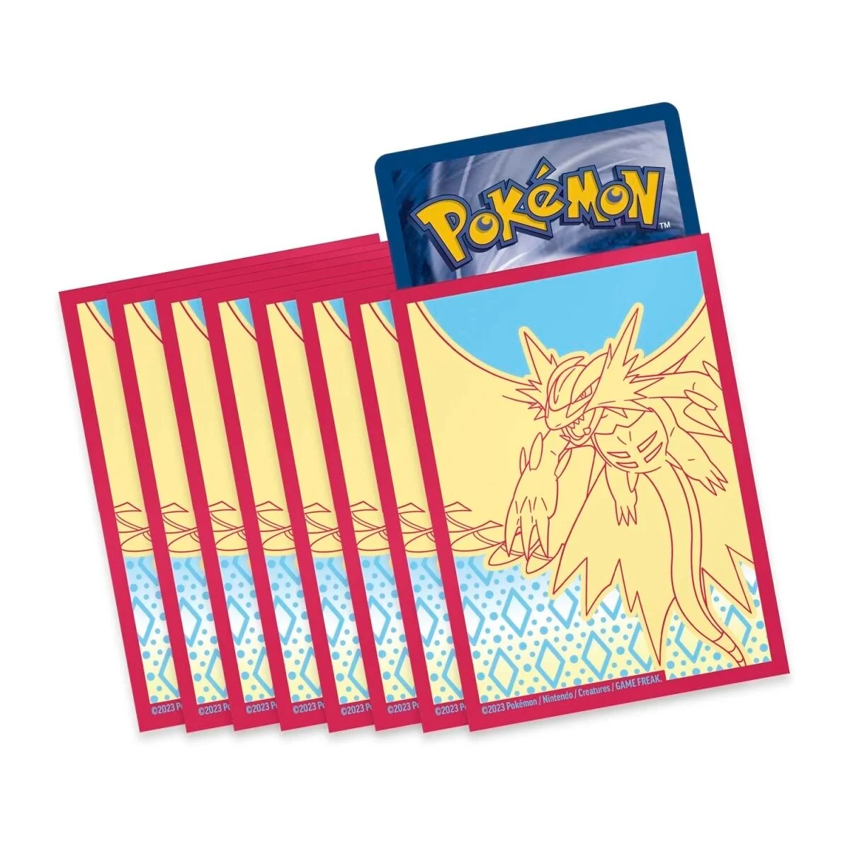 Pokemon TCG: Koszulki na karty Paradox Rift (Roaring Moon) (65 szt.)