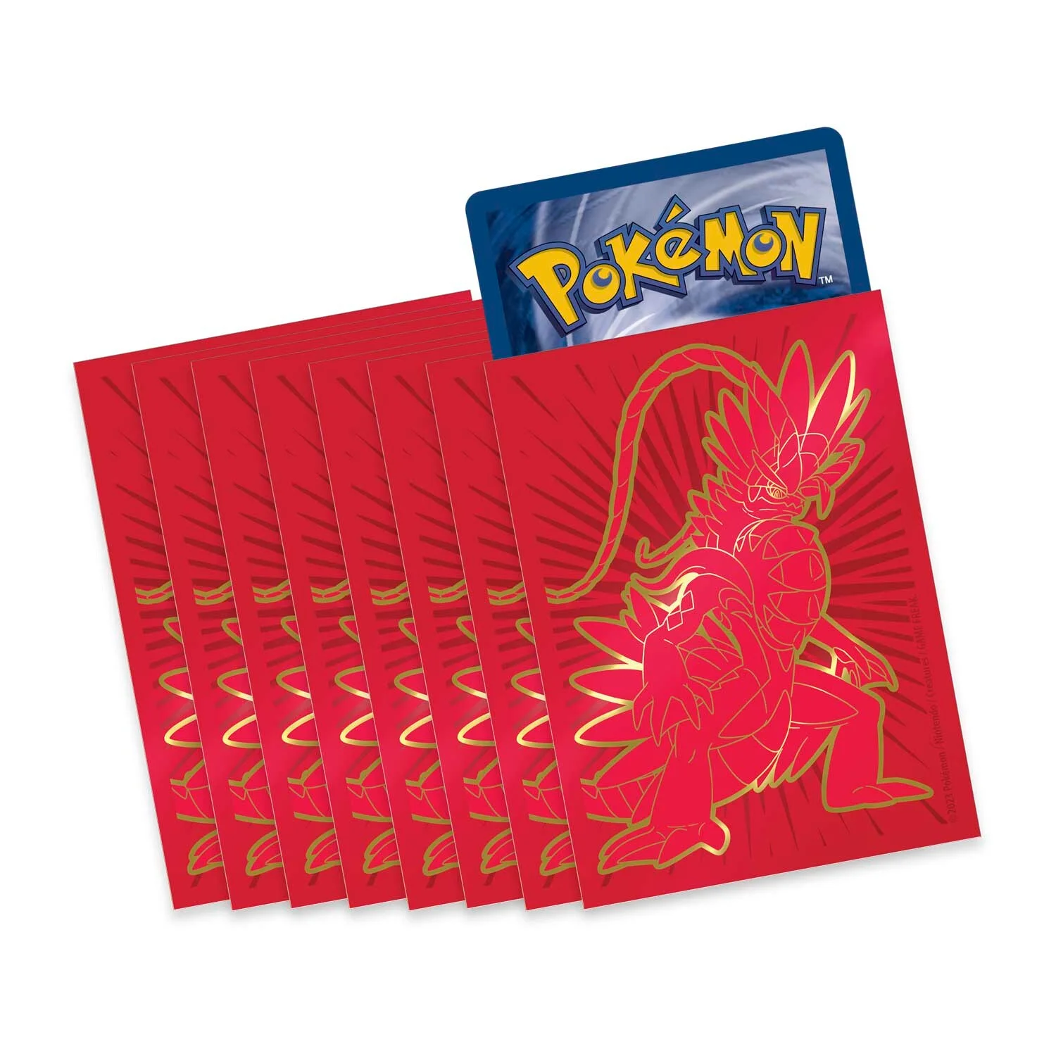 Pokemon TCG: Koszulki na karty Scarlet & Violet (Koraidon) (65 szt.)