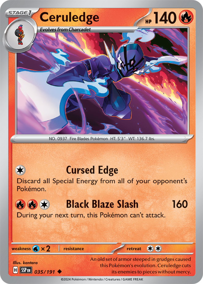 Surging Sparks - 035/191 - Ceruledge