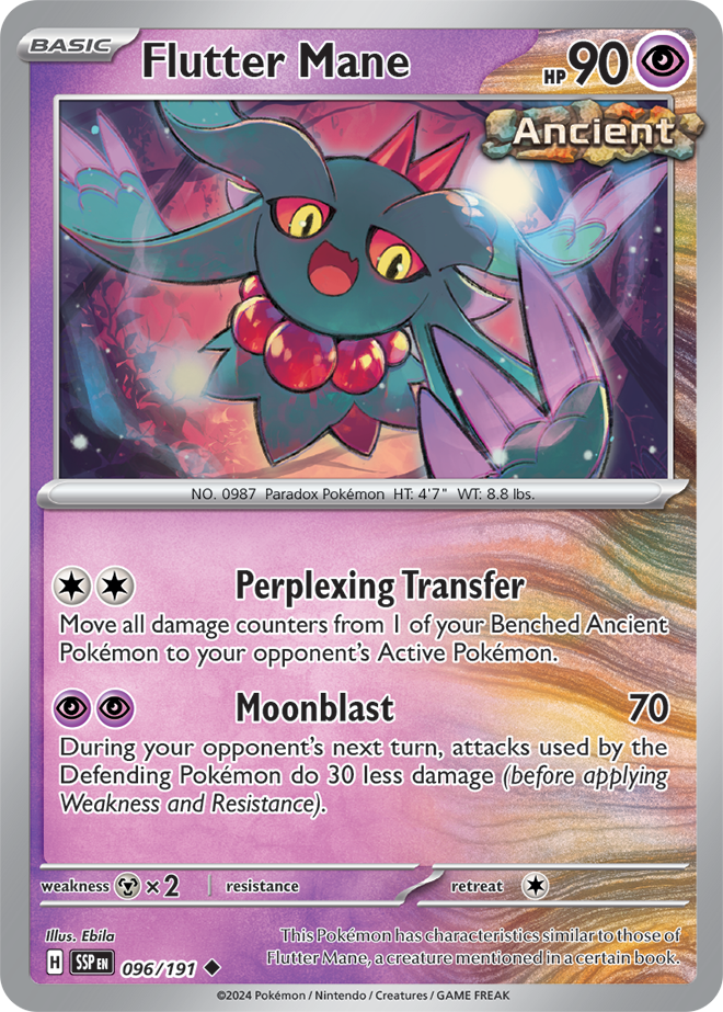 Surging Sparks - 096/191 - Flutter Mane