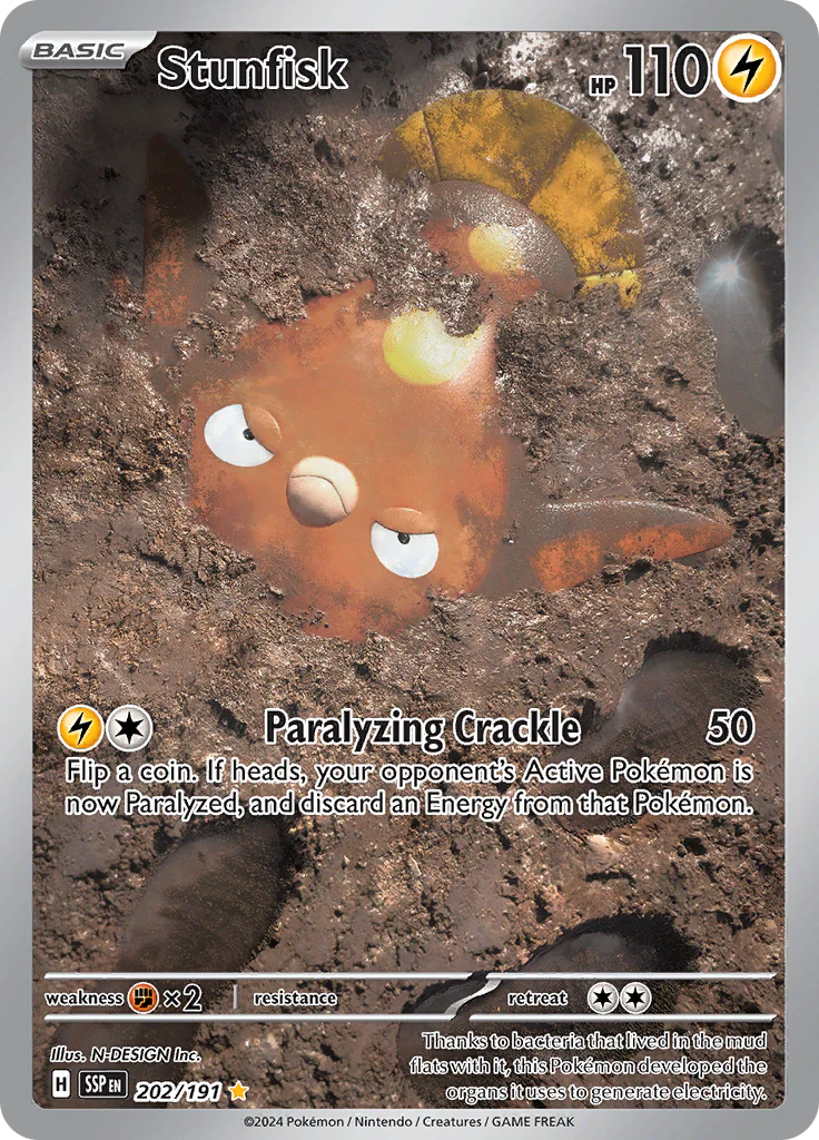 Surging Sparks - 202/191 - Stunfisk