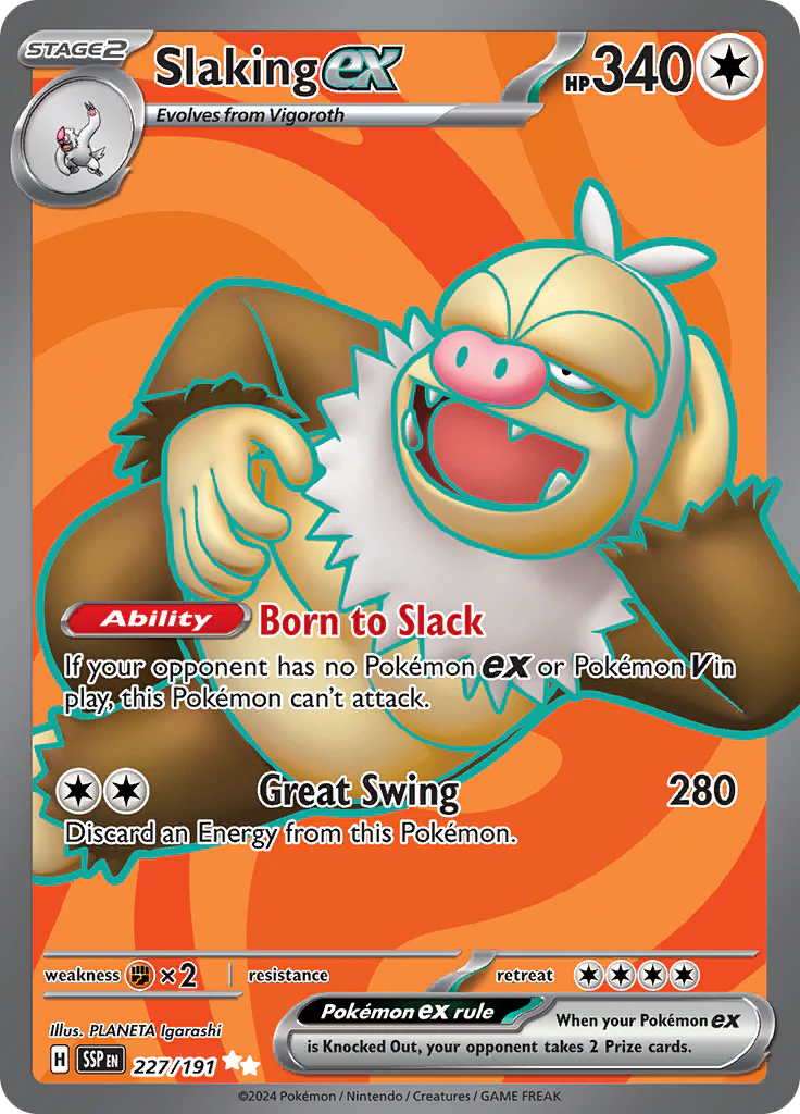 Surging Sparks - 227/191 - Slaking ex