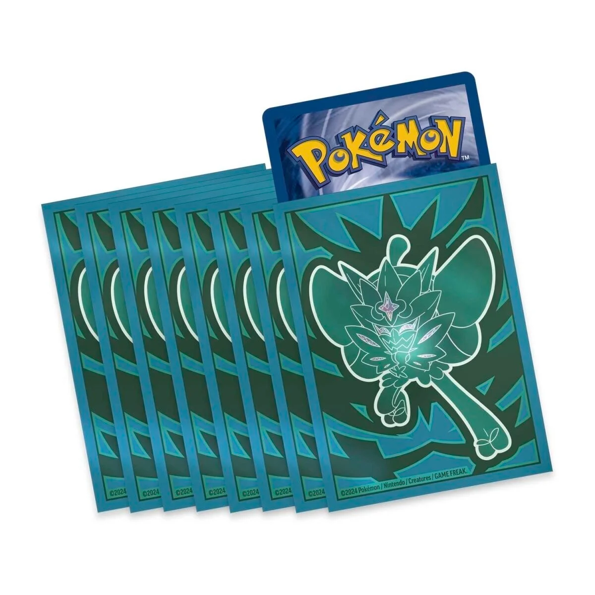 Pokemon TCG: Koszulki na karty Twilight Masquerade (Ogerpon) (65 szt.)