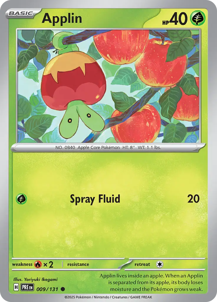 Prismatic Evolutions - 009/131 - Applin