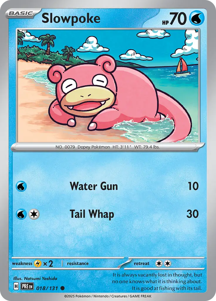 Prismatic Evolutions - 018/131 - Slowpoke