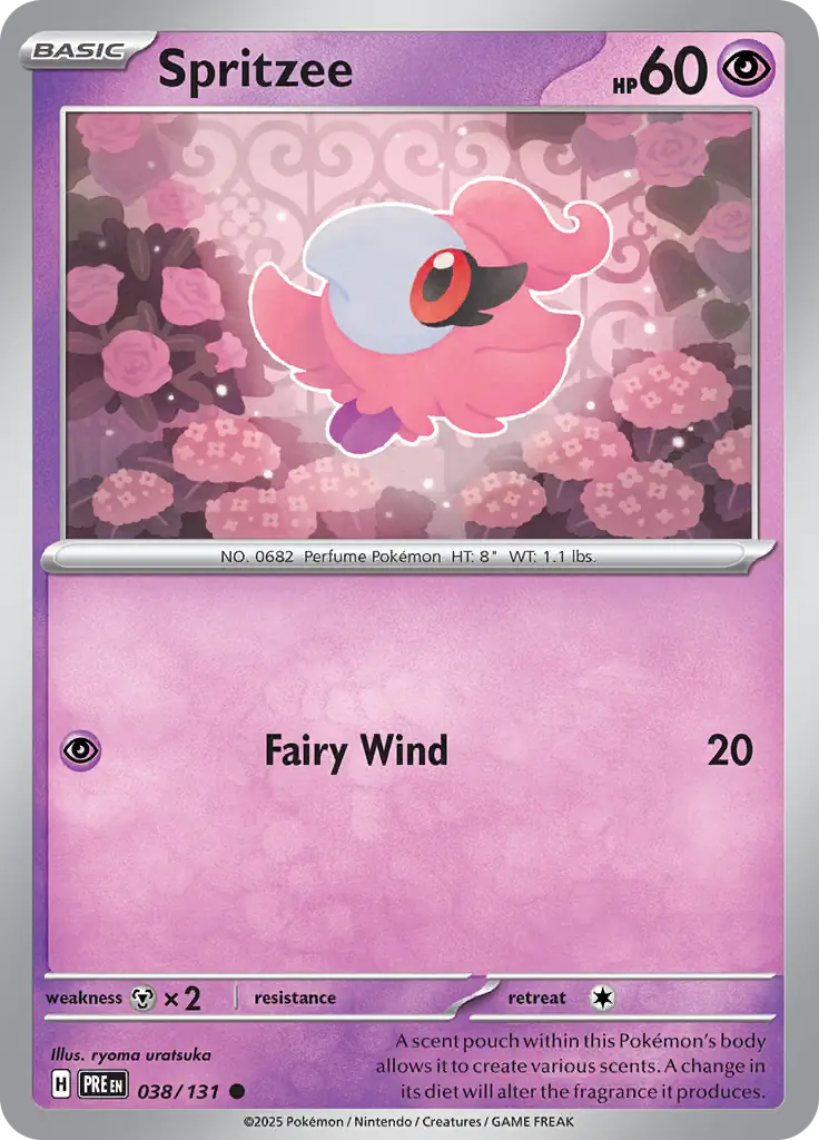 Prismatic Evolutions - 038/131 - Spritzee