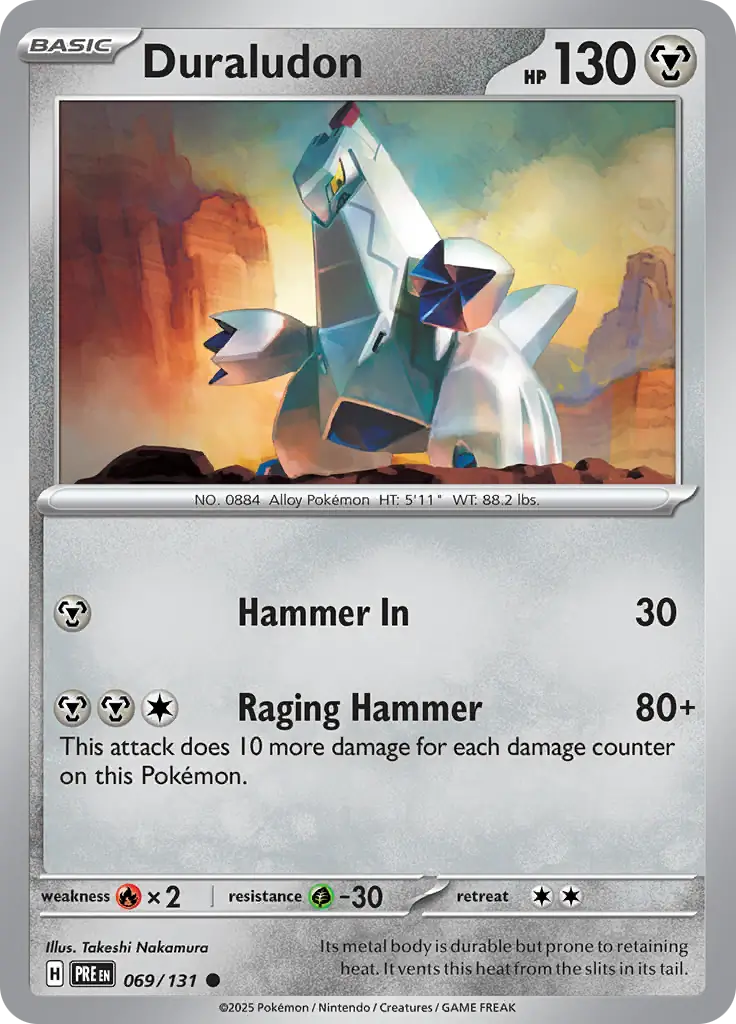 Prismatic Evolutions - 069/131 - Duraludon