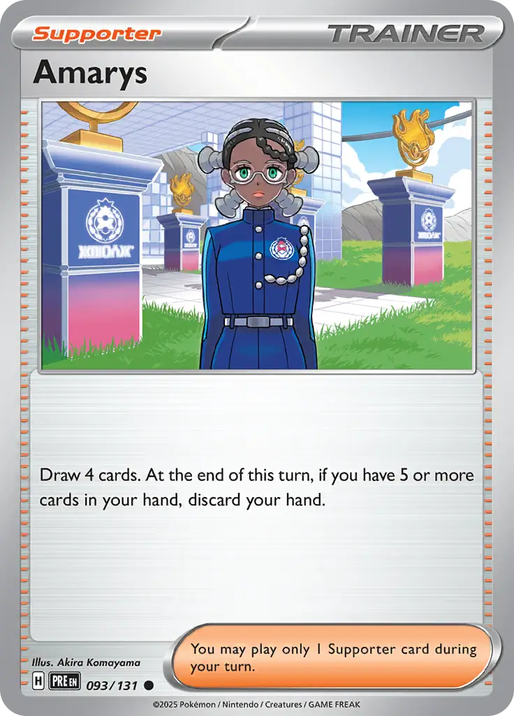 Prismatic Evolutions - 093/131 - Amarys
