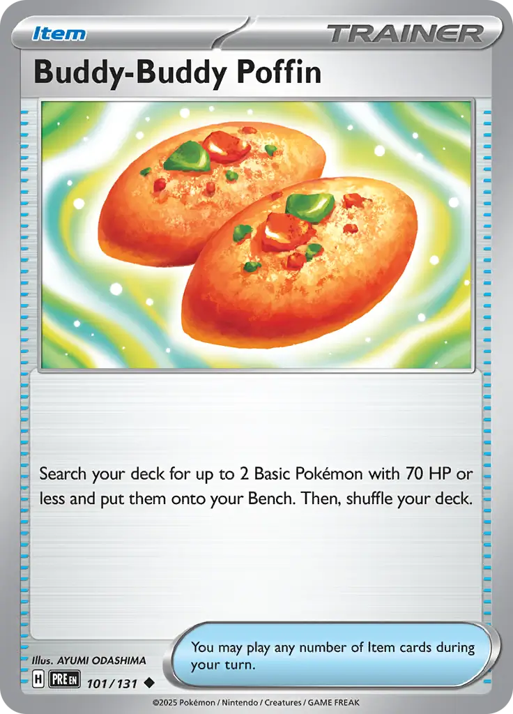 Prismatic Evolutions - 101/131 - Buddy-Buddy Poffin