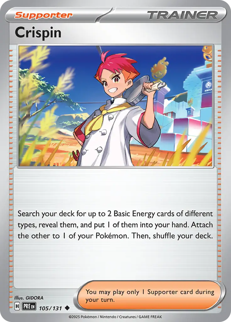 Prismatic Evolutions - 105/131 - Crispin