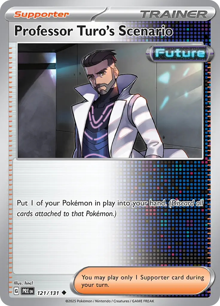 Prismatic Evolutions - 121/131 - Professor Turo's Scenario