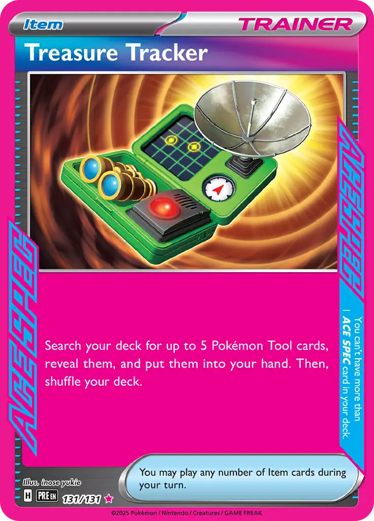 Prismatic Evolutions - 131/131 - Treasure Tracker