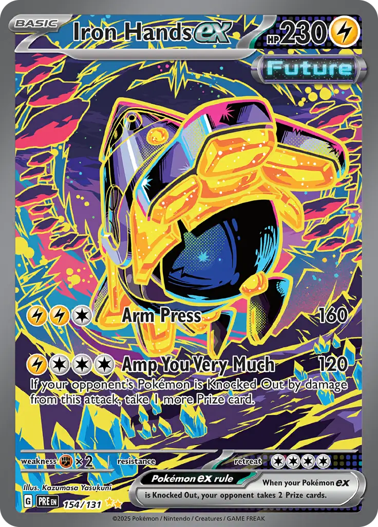 Prismatic Evolutions - 154/131 - Iron Hands ex
