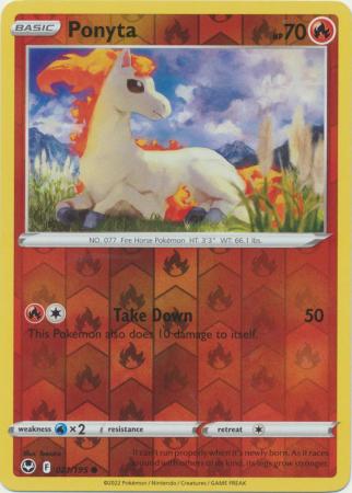 Fire - Silver Tempest (Reverse Holo)