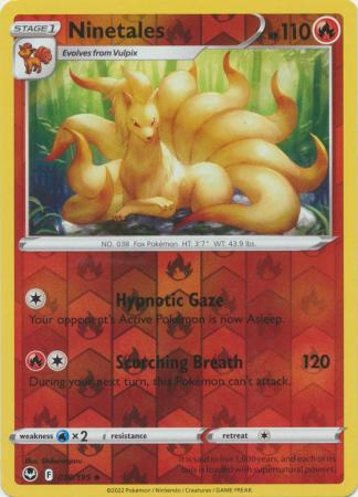 Fire - Silver Tempest (Reverse Holo)