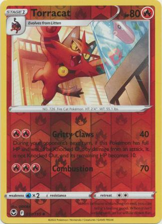 Fire - Silver Tempest (Reverse Holo)
